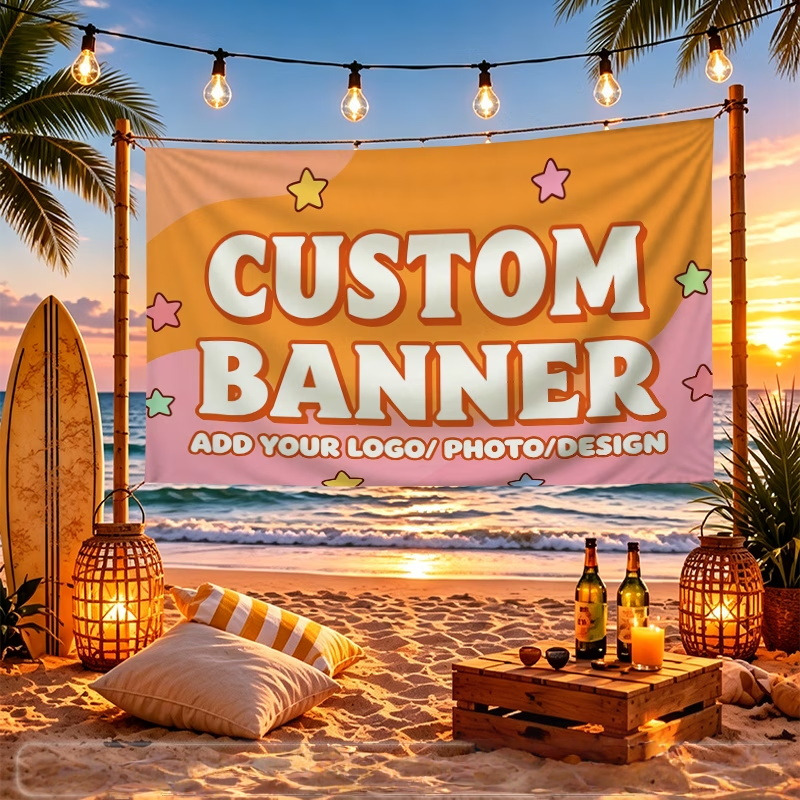 Commercial Printing Images - Maßgefertigte Bannerfahnen, geeignet für personalisierte Logobilder,