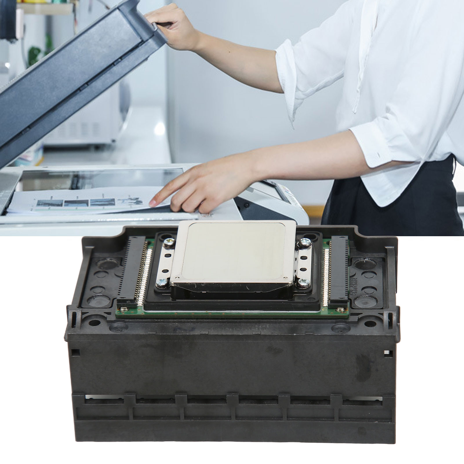 Uv Flatbed Printer - 6-Farben-Druckkopf, 6-Farben-UV-Drucker-Druckkopf, klarer Druck, sicher, stabil,