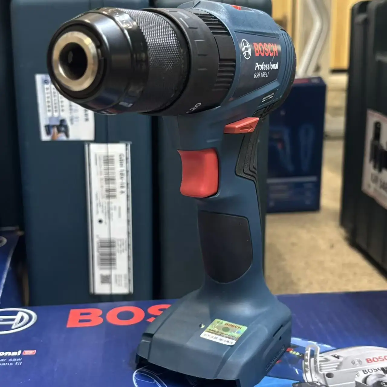 Bosch Drill Gsb 18V - BOSCH GSB 185-LI Bürstenloser Akku-Schlagbohrschrauber 18V