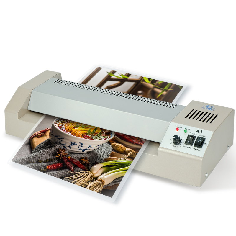 Laminator Cold Roll - Fabrik-Fotolaminiergerät LM-320 4-Rollen Heiß-Kalt-Laminiergerät für A3