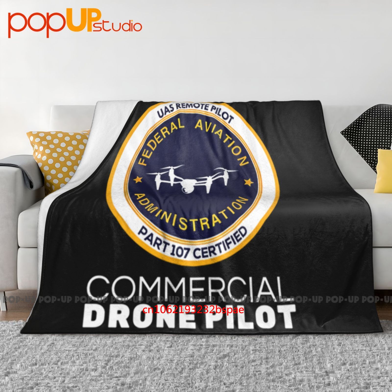 Commercial Fabric Printing - Uas Remote Pilot Teil 107, zertifizierter