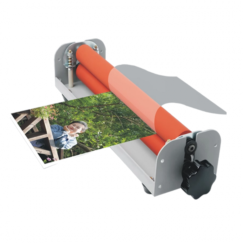 Laminator Cold Roll - 9,8 Zoll 25 cm manuelle Kaltwalzen-Laminiermaschine