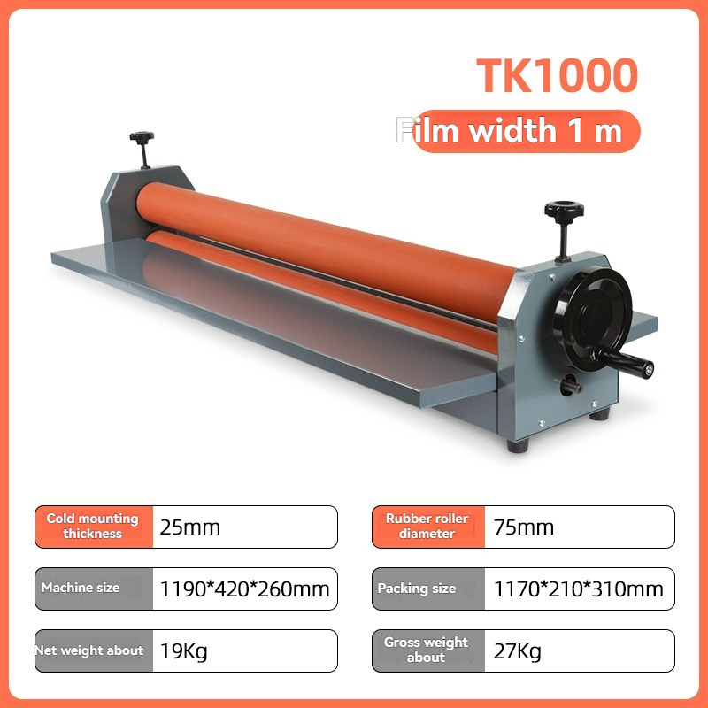 TK1000 Laminator Manuelle Kalt – Laminator Cold Roll Bewertung und Preis