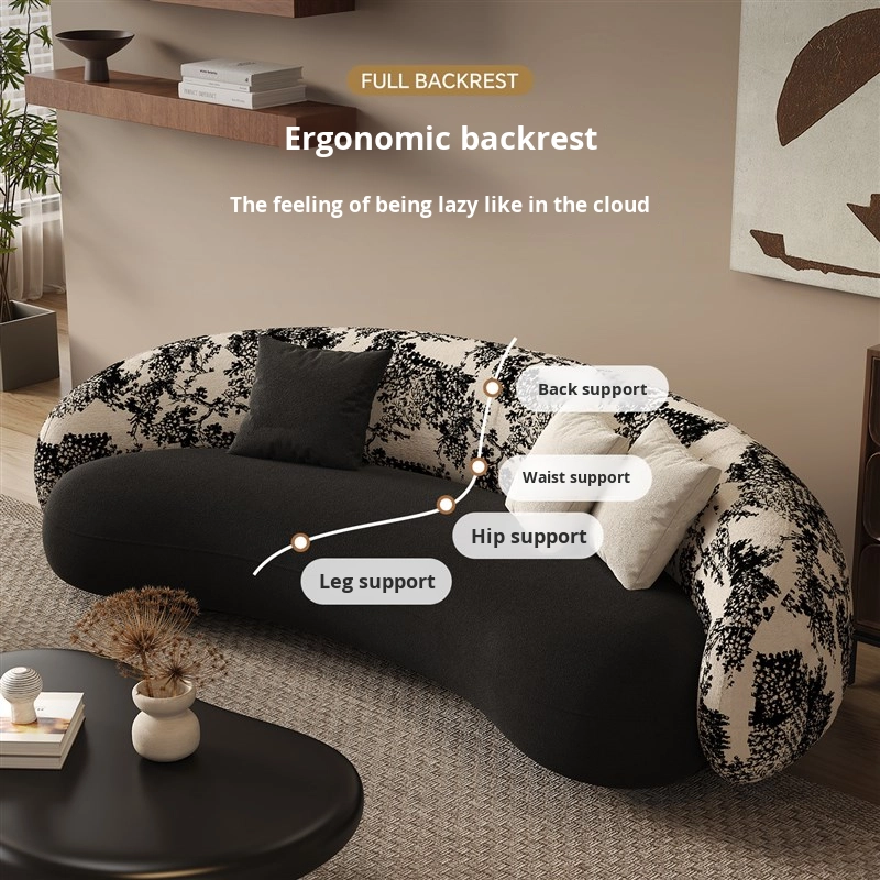 Retro-Stil Ecksofa aus Wildled – Commercial Fabric Printing Bewertung und Preis