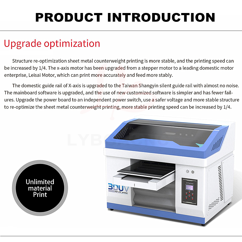 LY 3060 220V 110V Vollautomati – Uv Flatbed Printer Bewertung und Preis