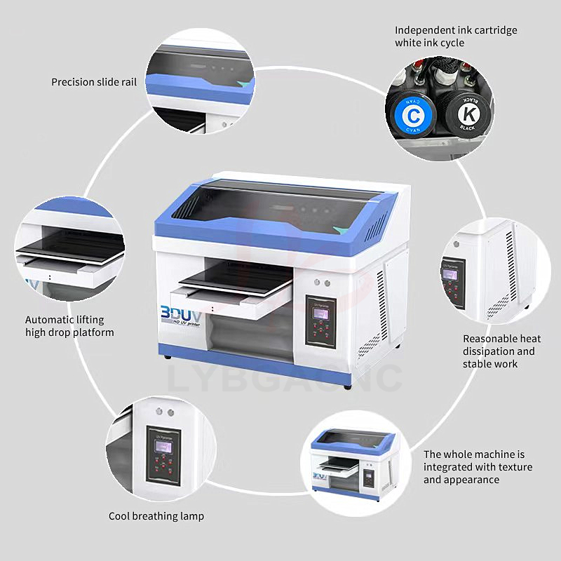 LY 3060 220V 110V Vollautomati – Uv Flatbed Printer Bewertung und Preis