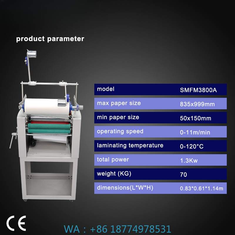 A3 Heiß-Kalt-Laminierdose, Fol – Laminator Cold Roll Bewertung und Preis