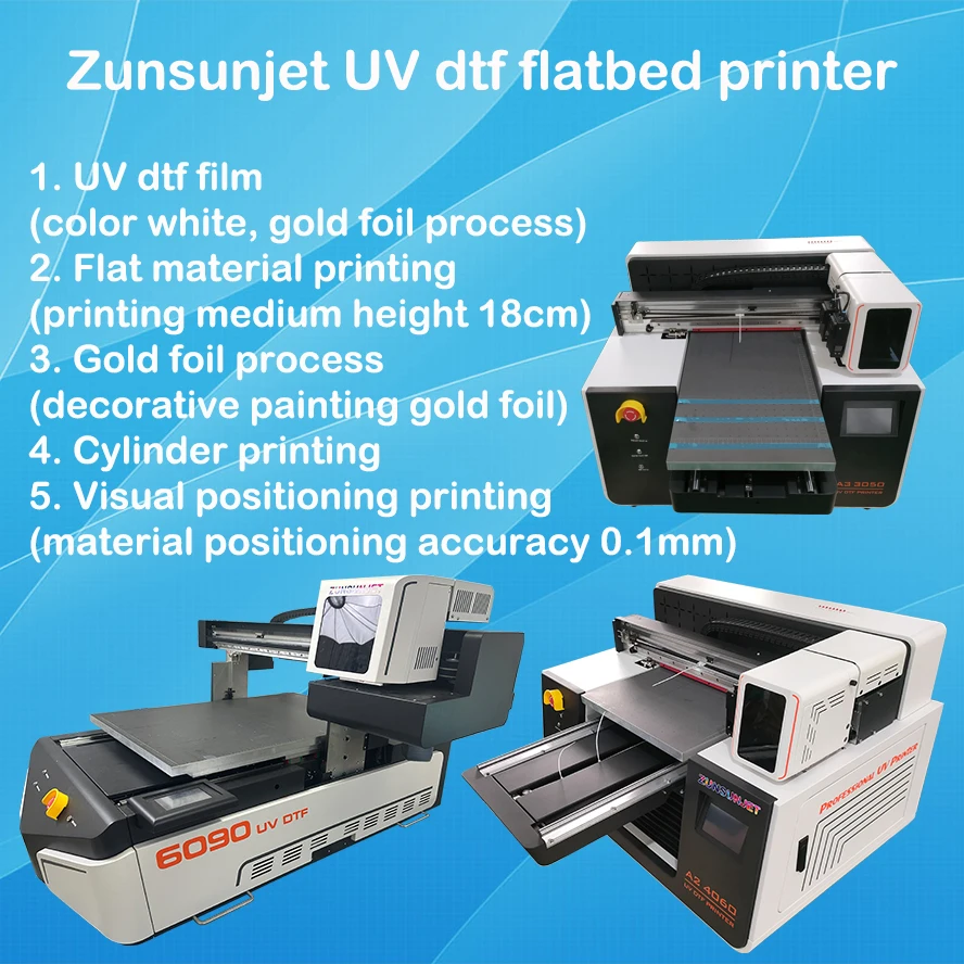 Kleiner A2 Flachbett-UV-DTF-Ti – Uv Flatbed Printer Bewertung und Preis