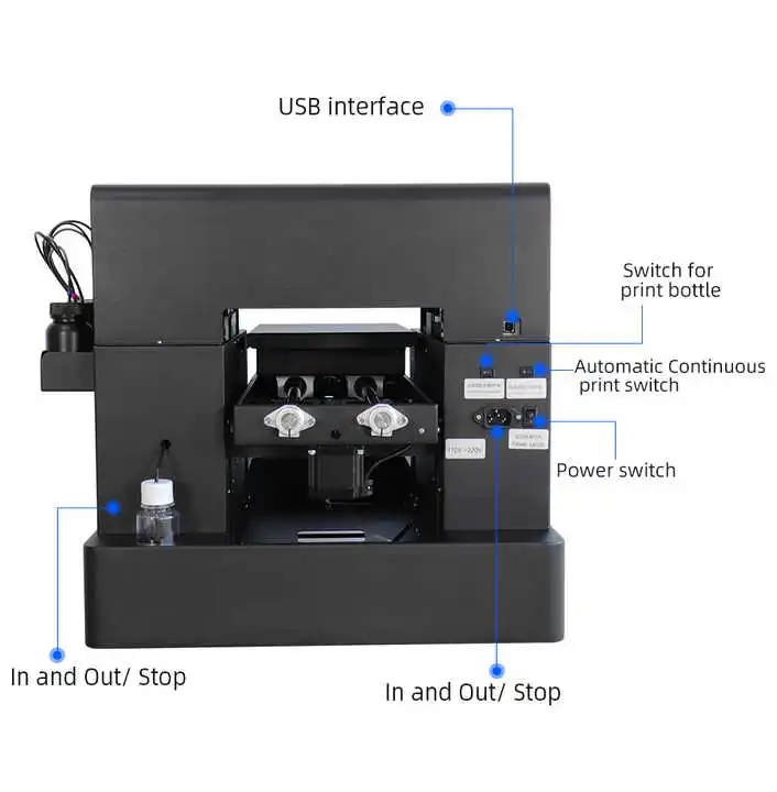 Irtop UV-LED-Drucker A4 UV-Fla – Uv Flatbed Printer Bewertung und Preis