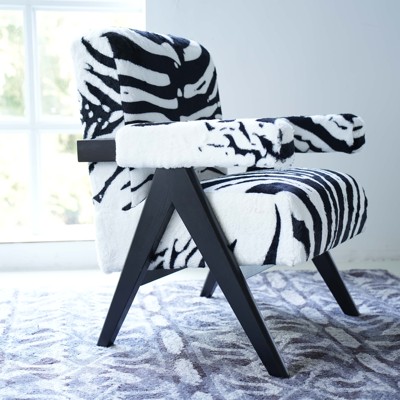 Kuhfell-Optik Akzentstuhl, Ges – Commercial Fabric Printing Bewertung und Preis